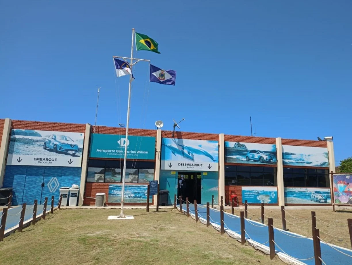Governo anuncia conclusão das obras no pátio de aeronaves do aeroporto de Fernando de Noronha