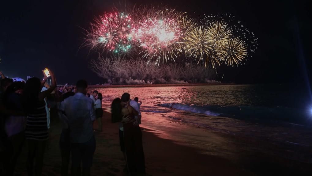 Fortaleza terá queima de fogos silenciosos no Réveillon 2026 de 10 minutos