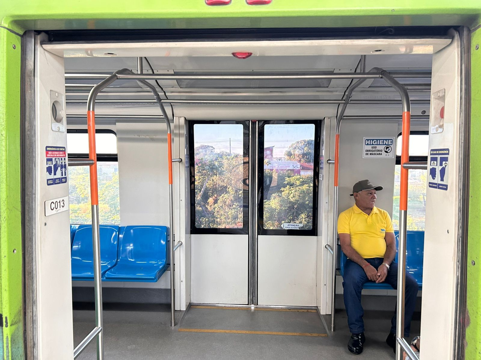 Metrô de Teresina terá horário especial e visita do Papai Noel neste sábado