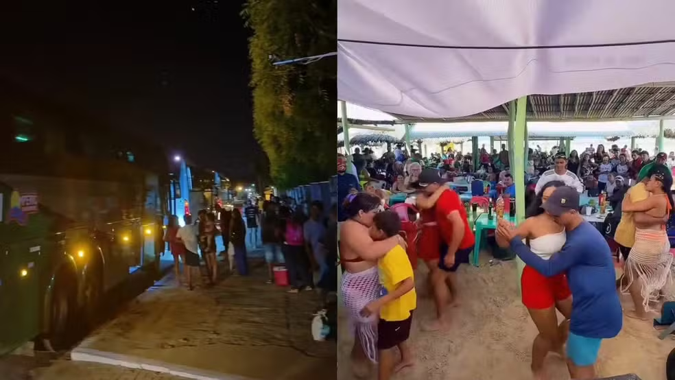 Influenciador viraliza com trajeto de ônibus e concurso de forró no litoral do Piauí