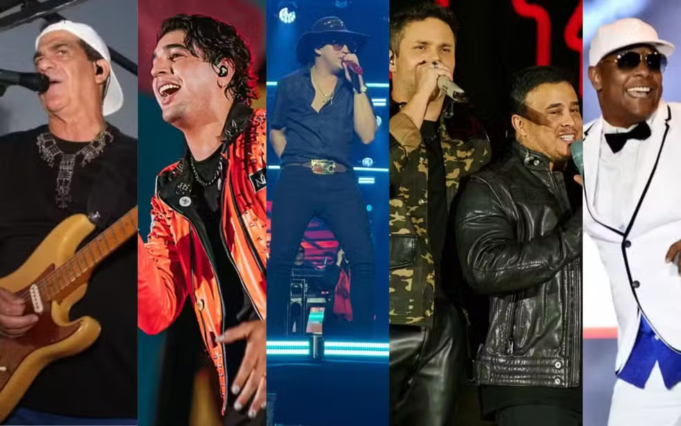 Ordem das atrações do terceiro dia do Festival Virada Salvador 2026