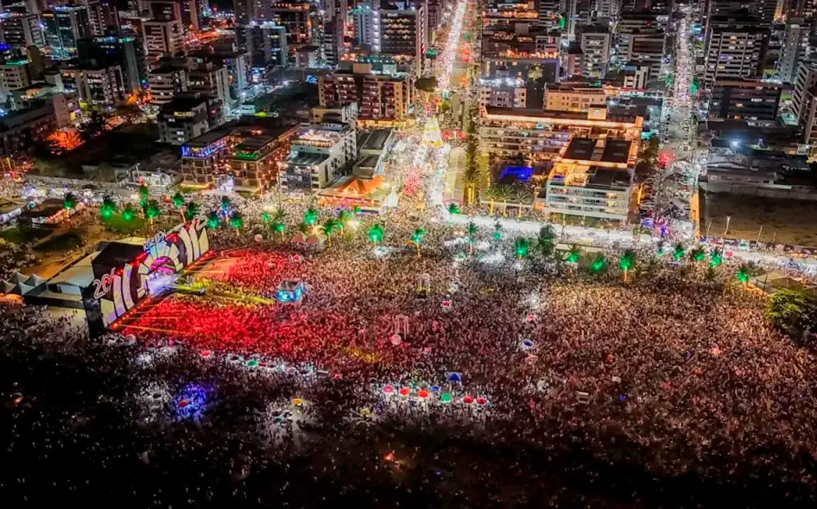 Réveillon 2026: festas gratuitas para celebrar em cidades da Paraíba
