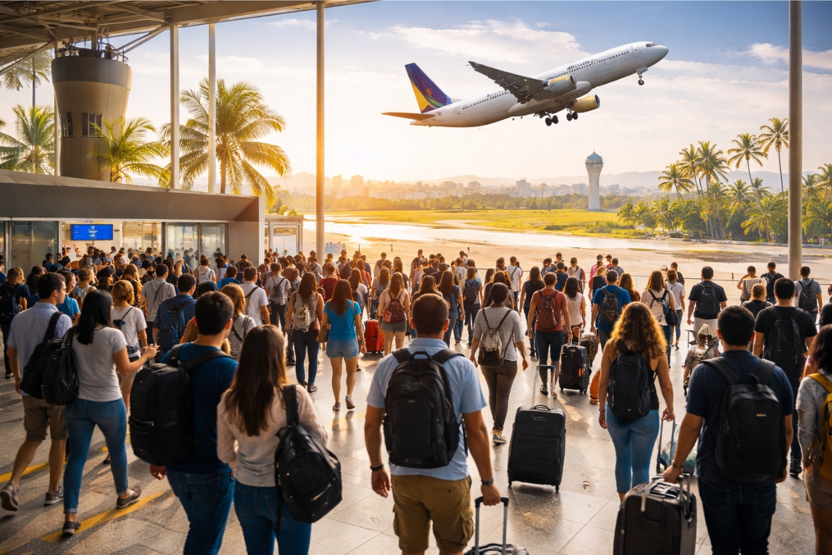 Nordeste registra auge da aviação com 18,5 milhões de passageiros