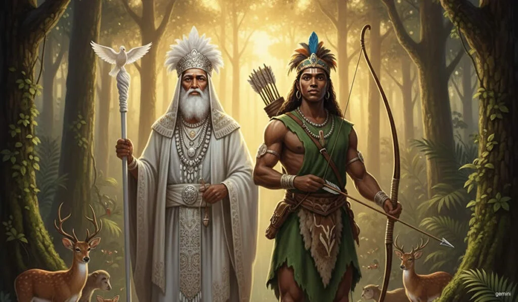 Oxalá e Oxóssi são os orixás regentes de 2026 segundo tradições africanas