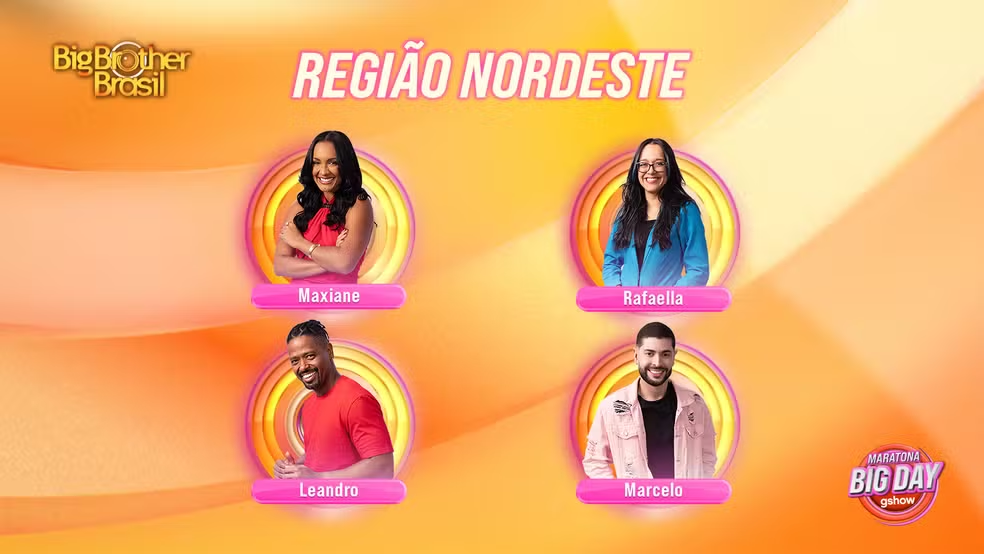 Casa de vidro do BBB 26 apresenta quatro participantes do Nordeste