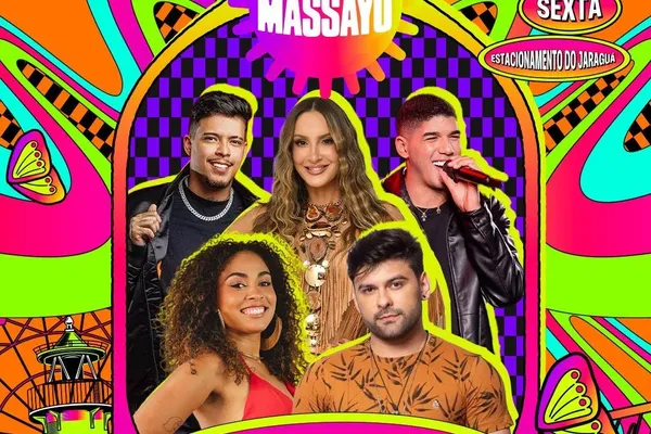 Programação da 1ª noite do Verão Massayó com Claudia Leitte e Zé Vaqueiro