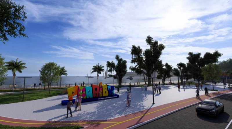 Requalificação do Largo de Tambaú inclui mirante, lazer e letreiro Paraíba