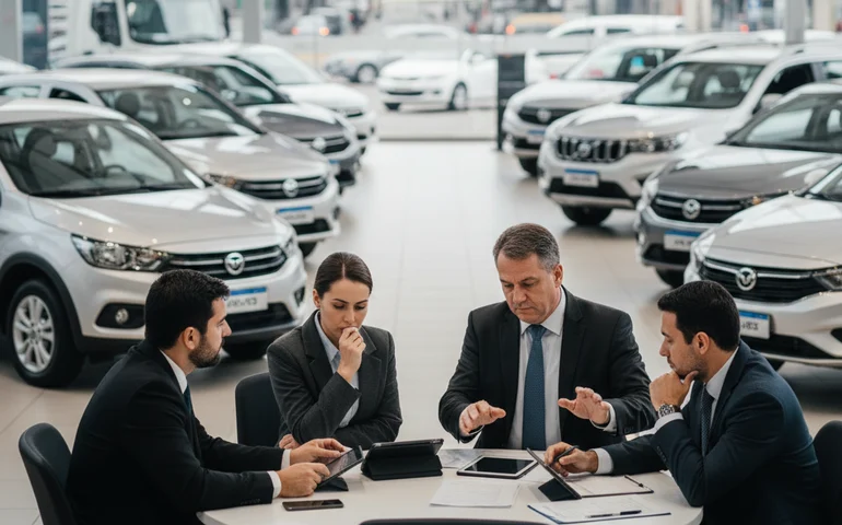 Vendas de veículos novos crescem 2,1% em 2025 no Brasil