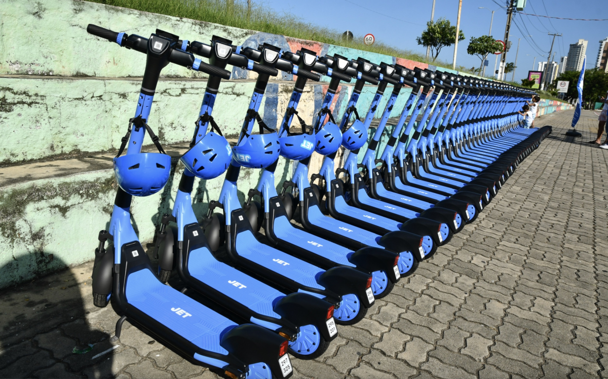 Natal registra 340 mil viagens de patinetes elétricos desde a implantação