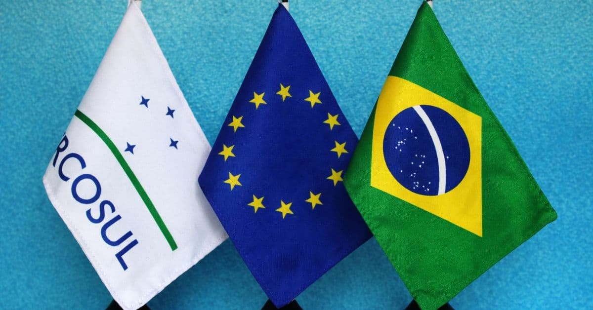 Acordo Mercosul–UE amplia acesso do Brasil a 36% do comércio mundial