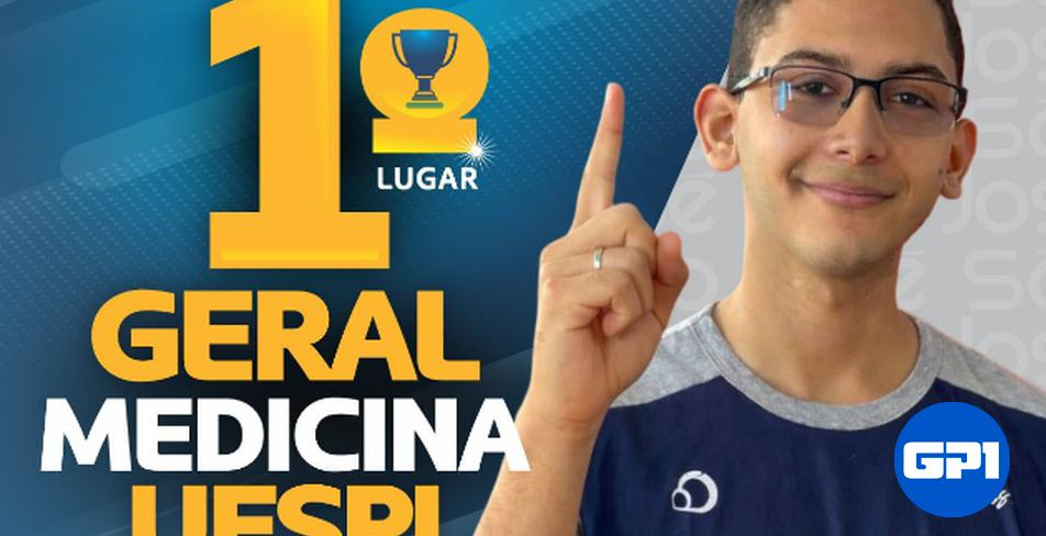 Jovem é aprovado em 1º lugar em medicina na Uespi com dedicação intensa