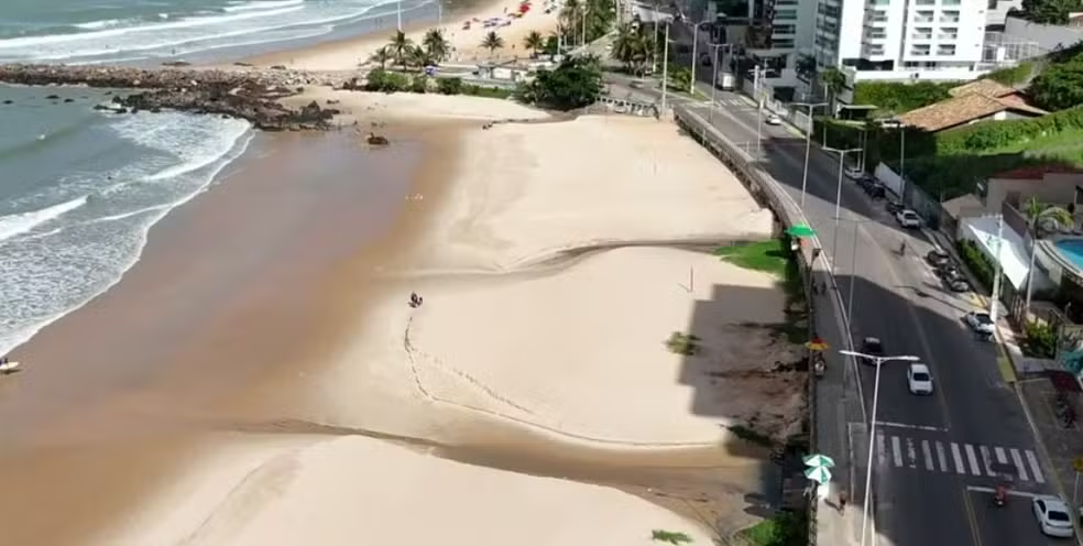 Três praias do litoral do RN ficam impróprias para banho neste fim de semana
