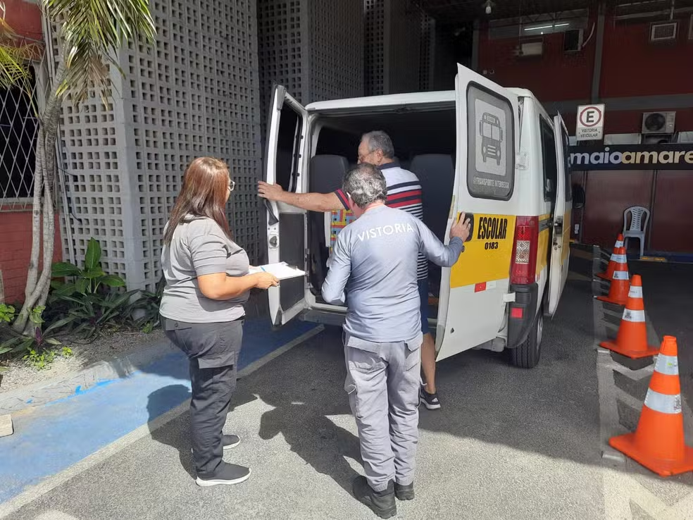 Vistoria de veículos para transporte escolar em João Pessoa inicia nesta segunda-feira