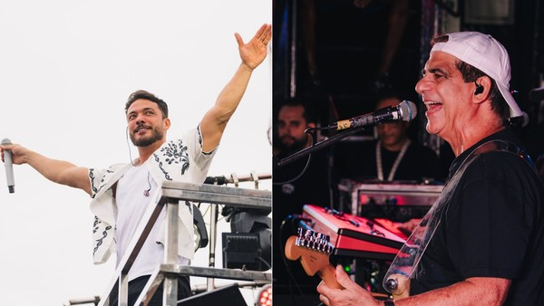 Wesley Safadão e Durval Lélys lideram o último dia de Carnaval em São Luís
