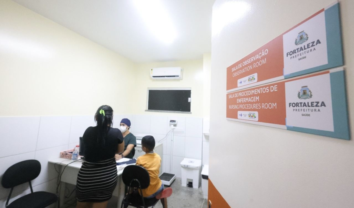 Fortaleza abre postos de saúde e ‘Upinhas’ durante quadra chuvosa para atendimento infantil