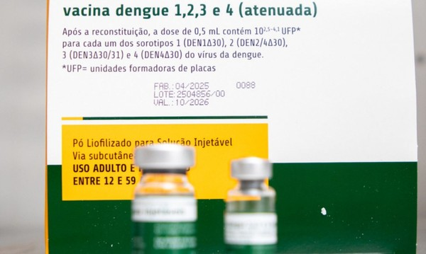 Sergipe recebe 7,9 mil doses da vacina contra dengue