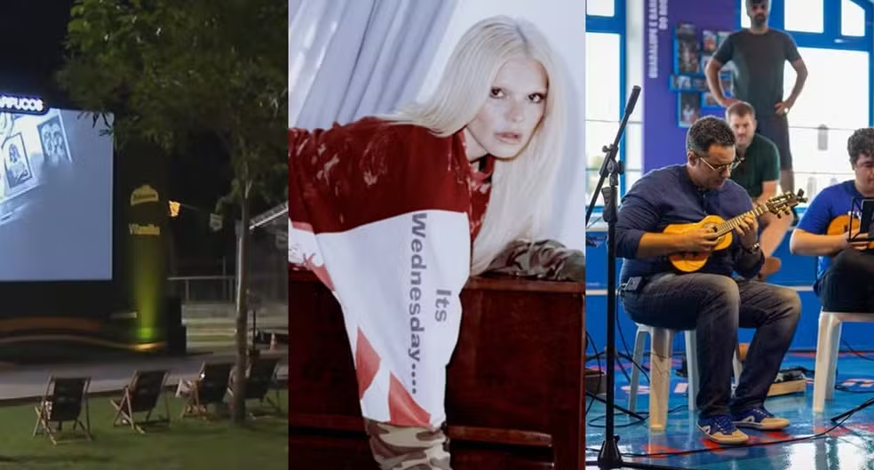 Agenda cultural no Grande Recife inclui show de Duda Beat e cinema ao ar livre