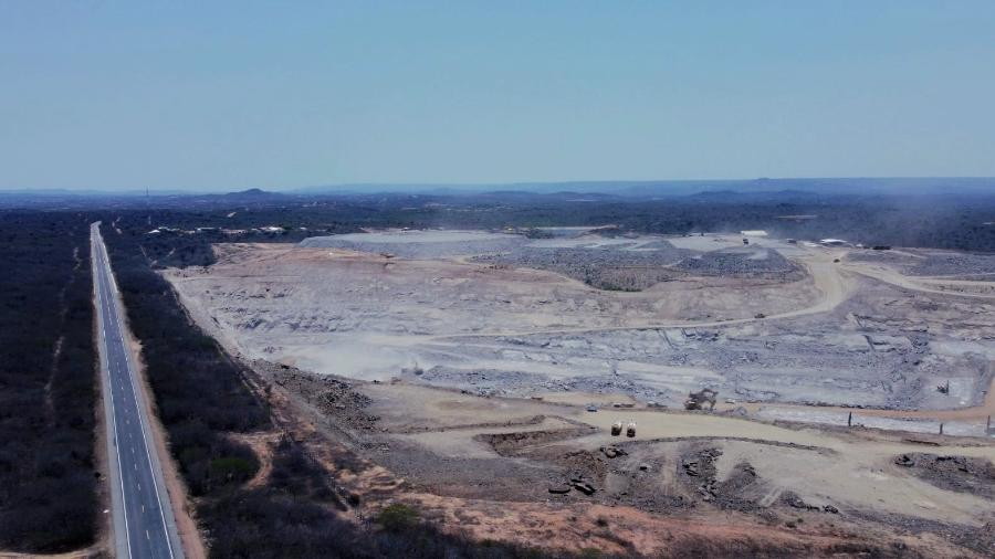 Alteração da BR-226 para exploração de ouro no Sertão do RN