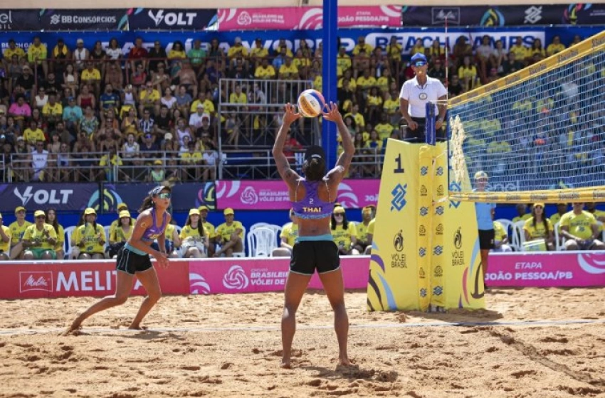 Circuito mundial de vôlei de praia acontece em João Pessoa no Paraíba World Beach Games