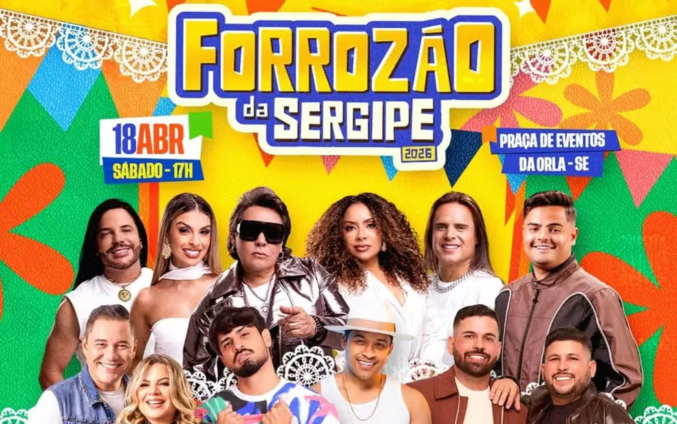Forrozão 2026: onde comprar ingressos para a festa em Aracaju