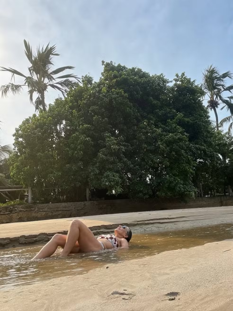 Glória Pires abre o álbum de fotos e mostra seu refúgio secreto no litoral de Alagoas