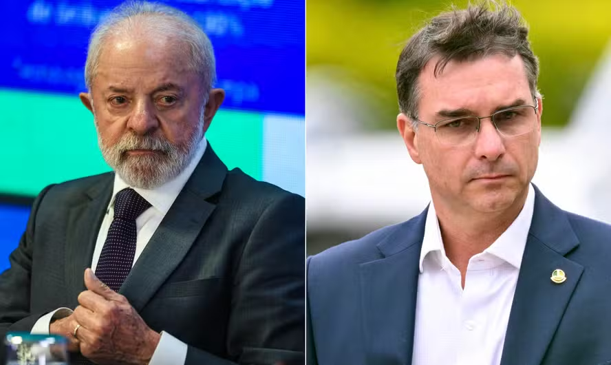Cenário em aberto: Flávio Bolsonaro e Lula travam disputa acirrada em projeções para o 2º turno
