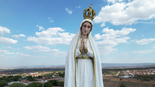 Fé no Cariri: Crato celebra 13 de maio com a maior estátua de Nossa Senhora de Fátima do mundo