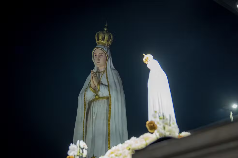 Fé no Cariri: Santuário do Crato reúne milhares para celebrar Nossa Senhora de Fátima sob o olhar do maior monumento do mundo