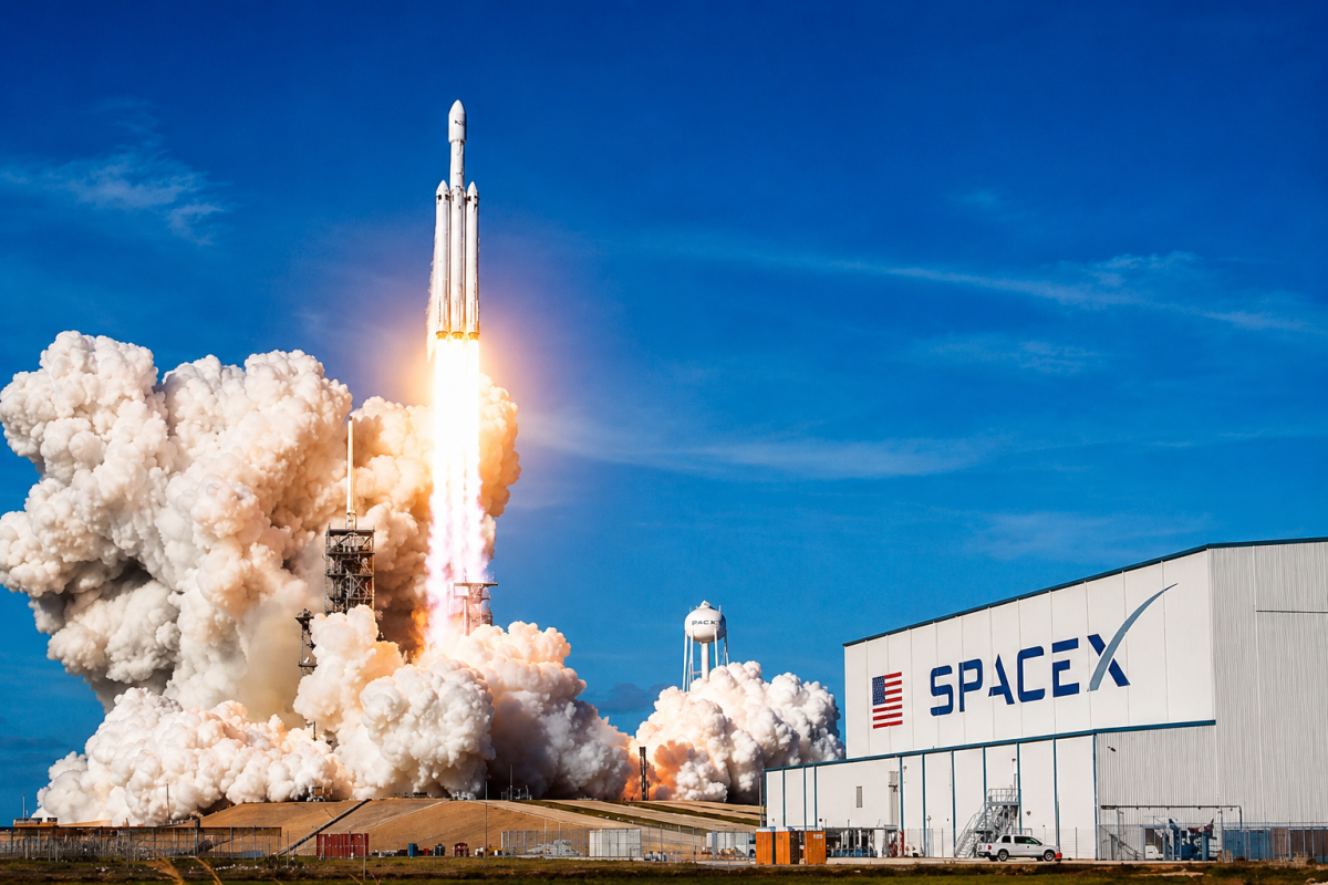 SpaceX muda o futuro da internet, do espaço e da tecnologia global